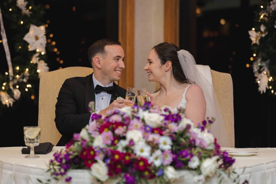 Winter Wedding Couple