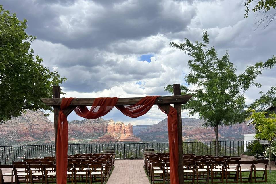 Outdoor ceremony