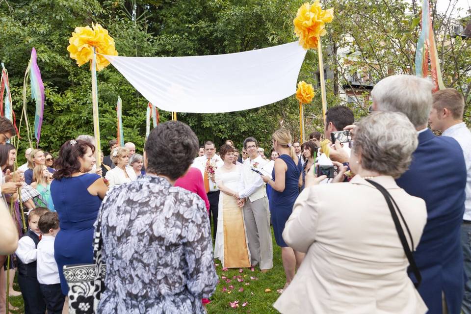 Ceremony at Fairview Park