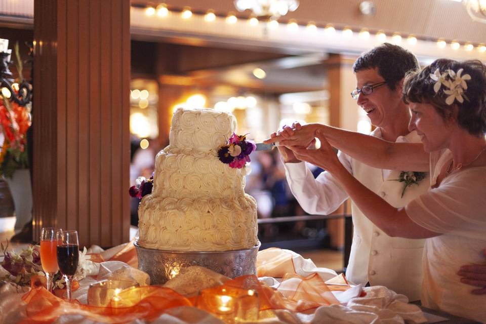 Cake at Imperia Lake Union