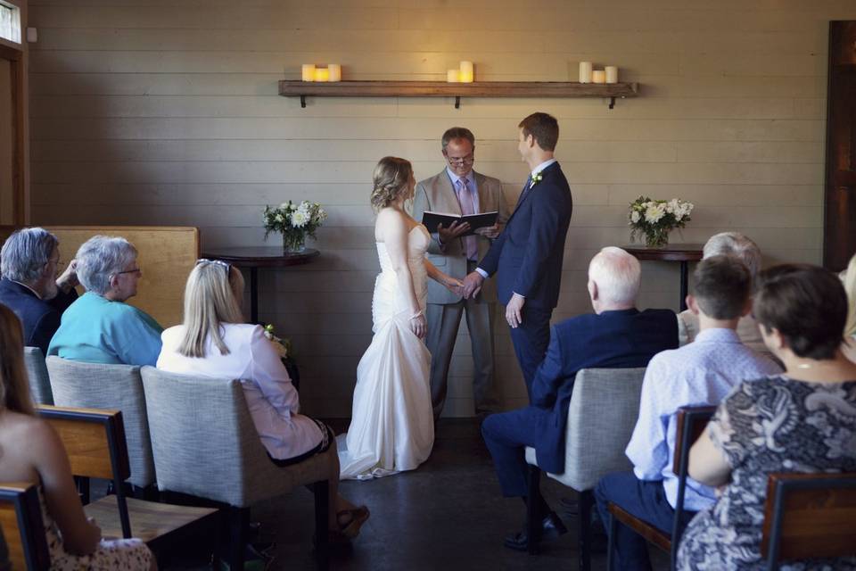 Ceremony in West Seattle
