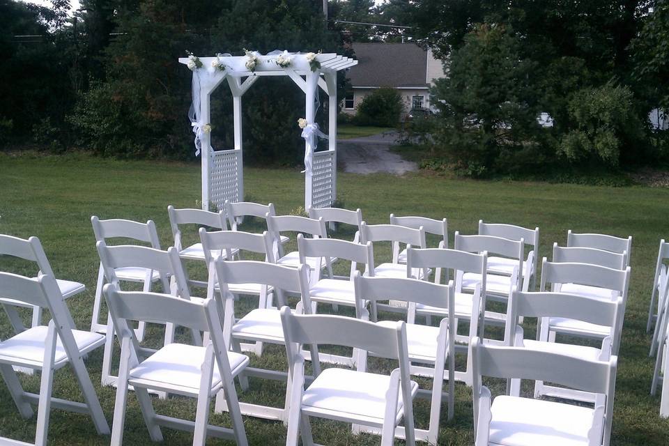 Lakes and Mountains Tent and Event