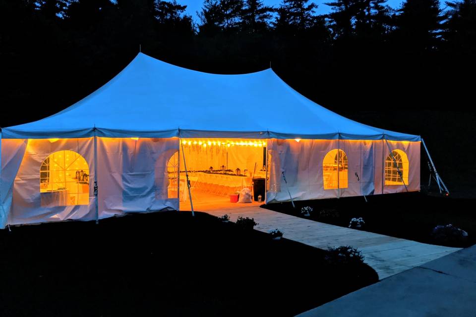 Lakes and Mountains Tent and Event