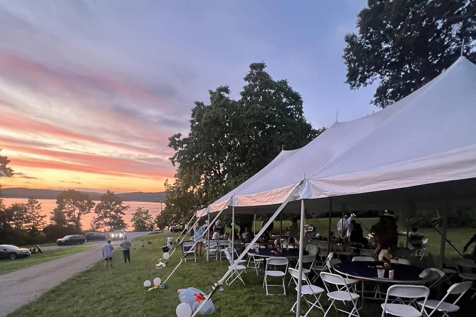 Lakes and Mountains Tent and Event