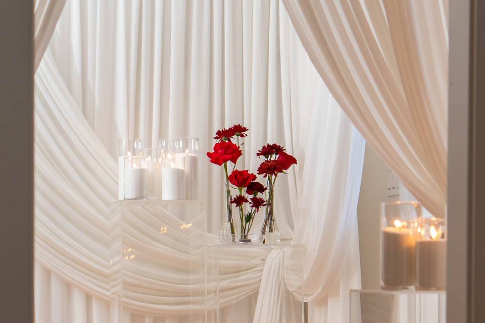 Candle Wedding Aisle