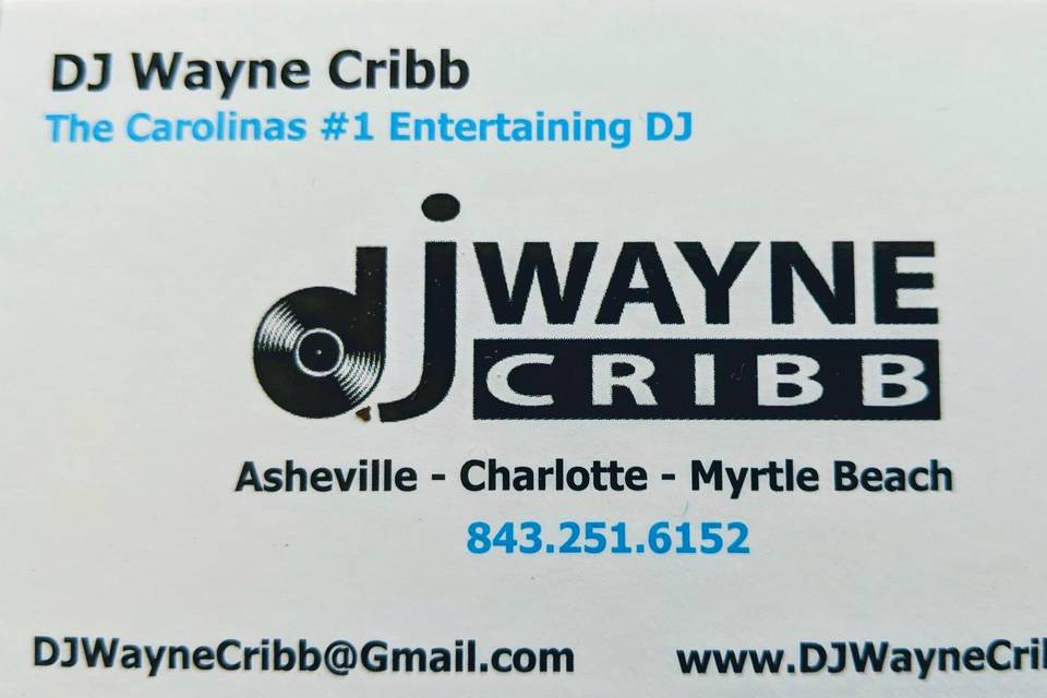 DJ Wayne Cribb