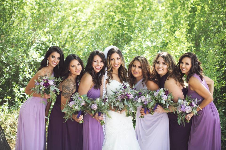 Wedding day makeup