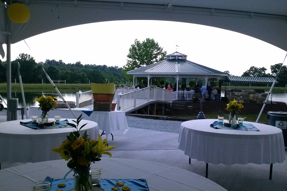 The Gazebo at Sunset Ridge Buffalo Farm