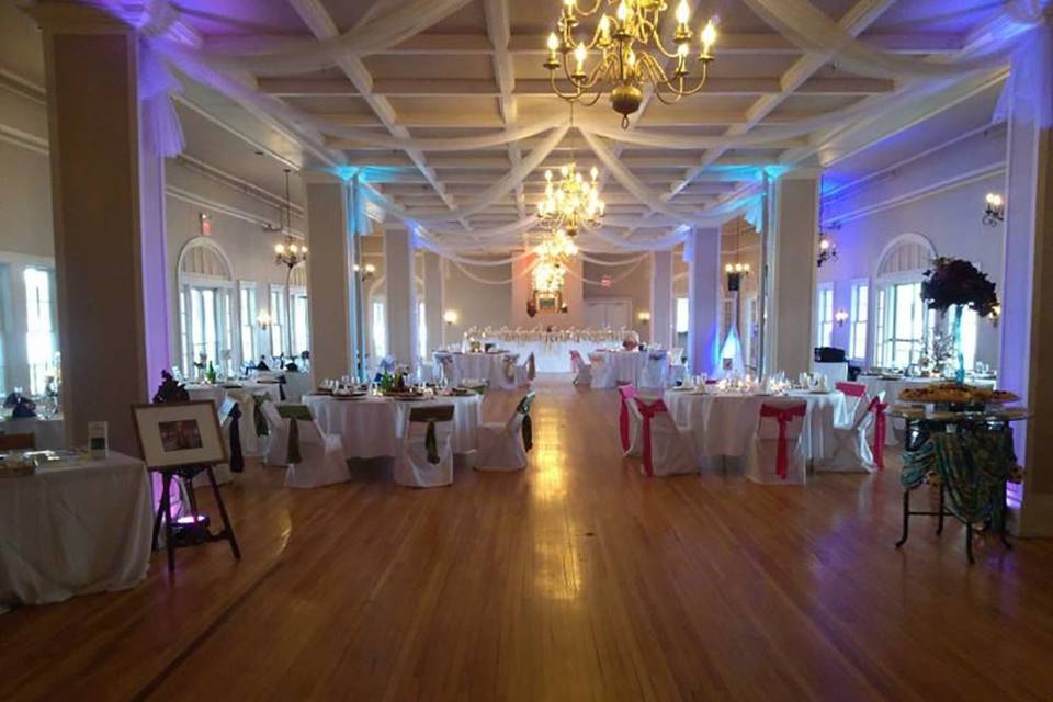 Reception area