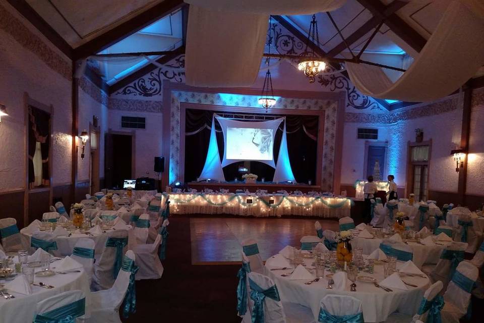 Reception area
