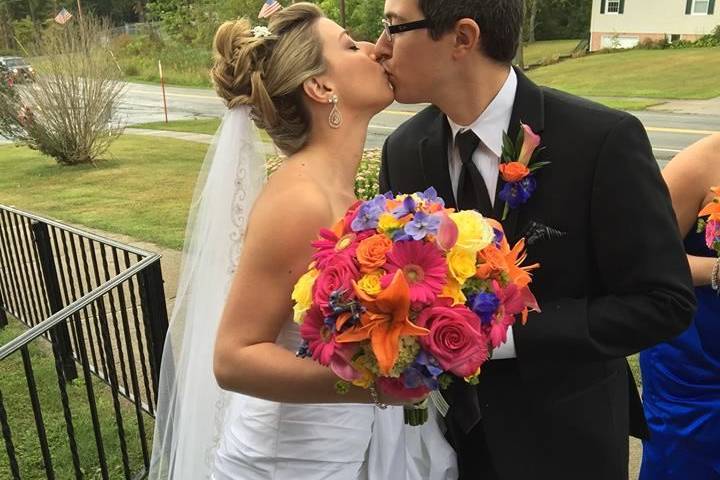 Couple kissing
