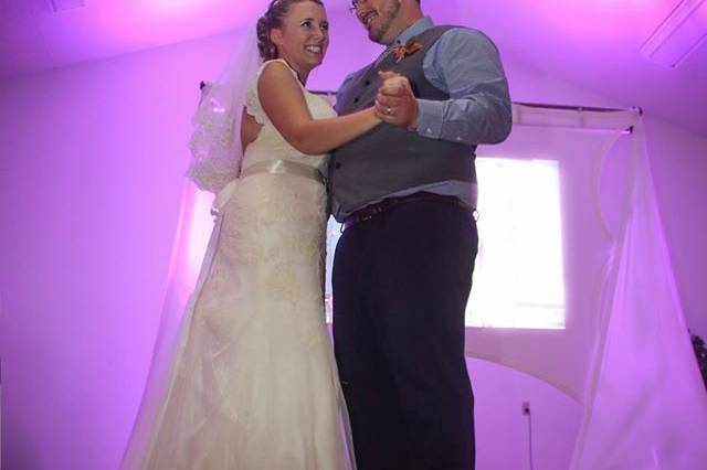 Couple dancing