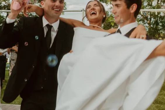 Bismarck tented wedding