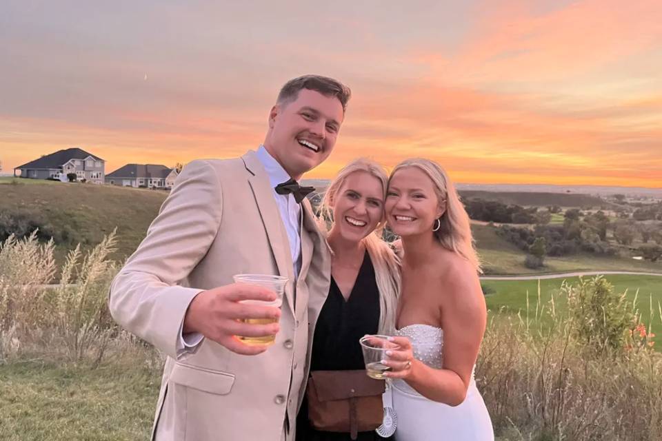 Bismarck tented wedding