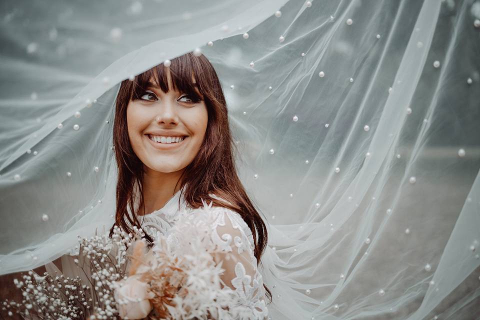 Stunning bridal portrait