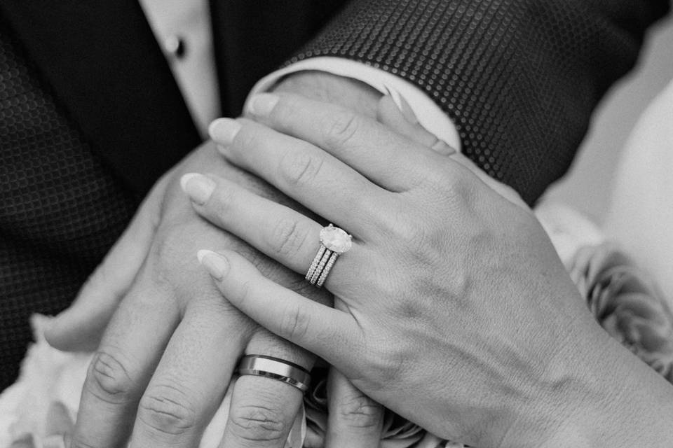 Bride and Groom Rings