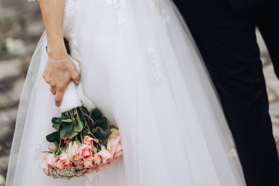Ever After Farms Peach Wedding