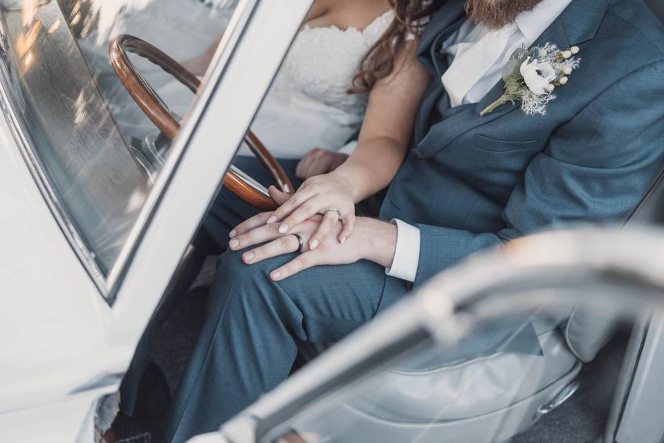 Rolls Royce Bride and Groom