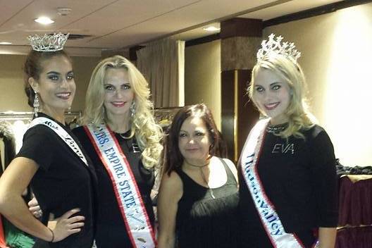Some of Eva Pageant QueensMiss. Long IslandMrs. Empire SateMiss. Hudson Valley
