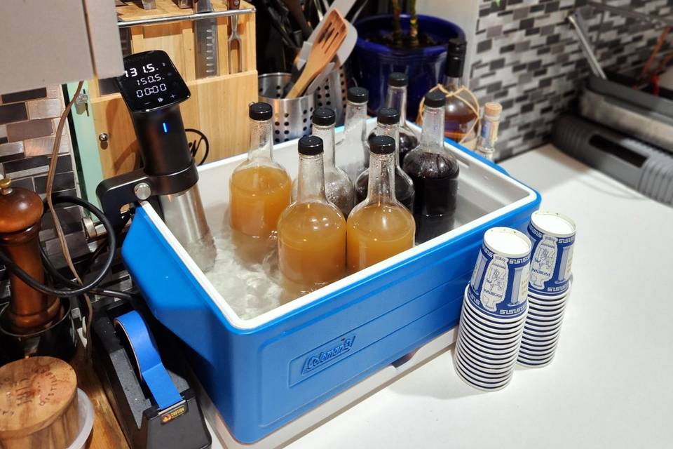 Hot drinks self-serve