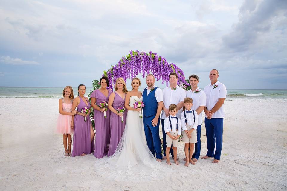 Beach ceremony