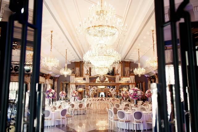 Reception hall lighting