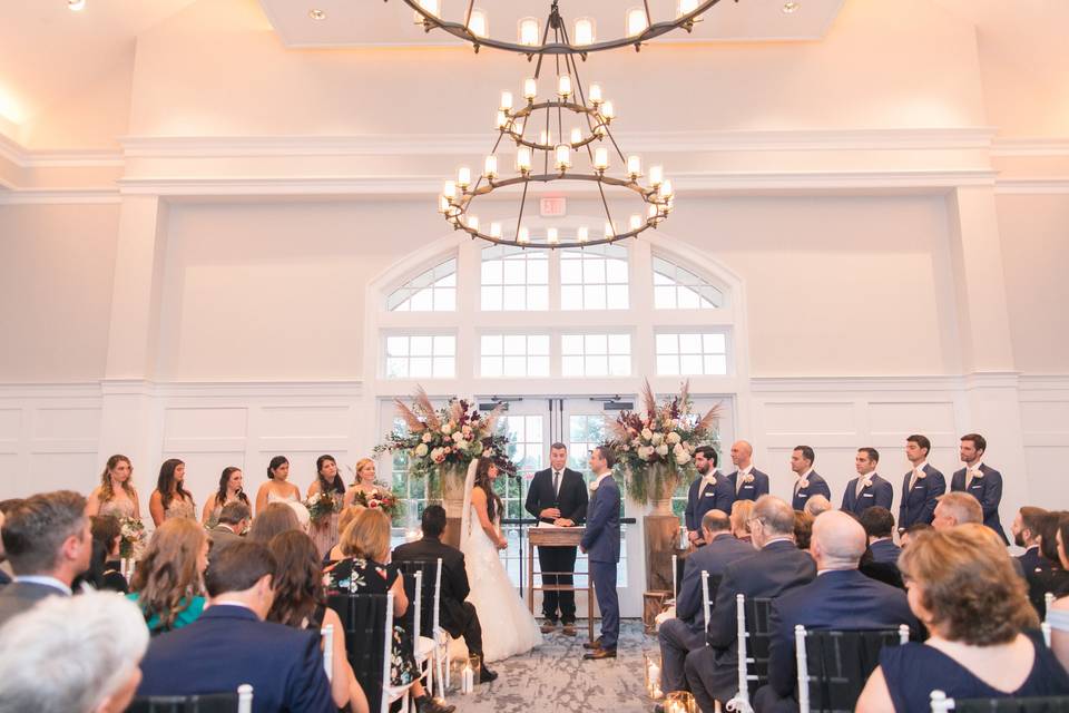 Indoor Ceremony PC:Amy Rizzuto