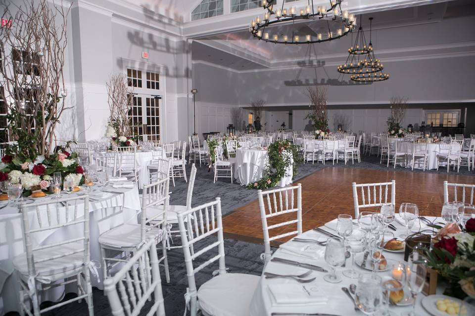 Chiavari-style chairs PC: Charley Sweet