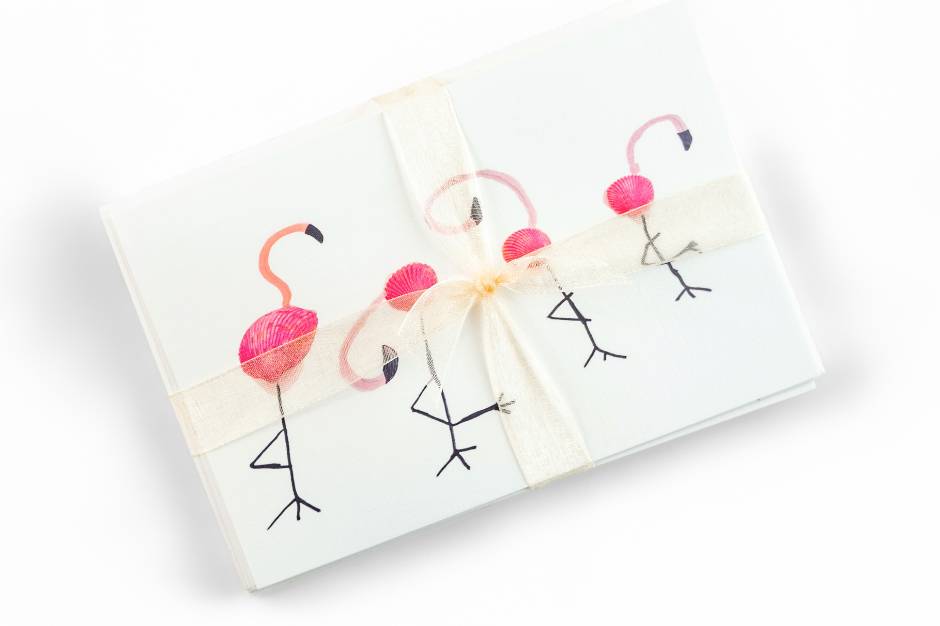Flamingo Note Cards