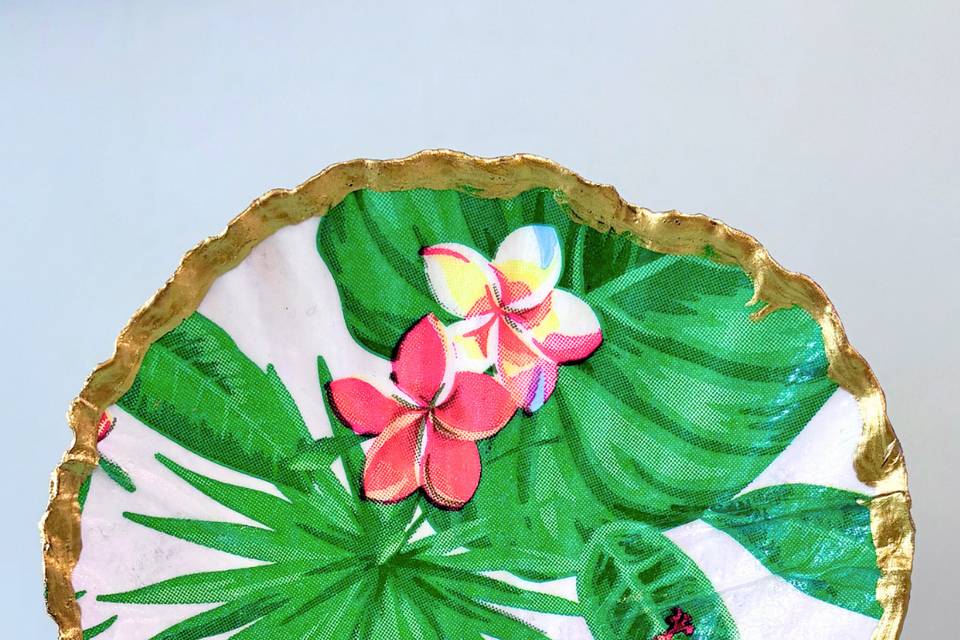 Decoupage Trinket Dish