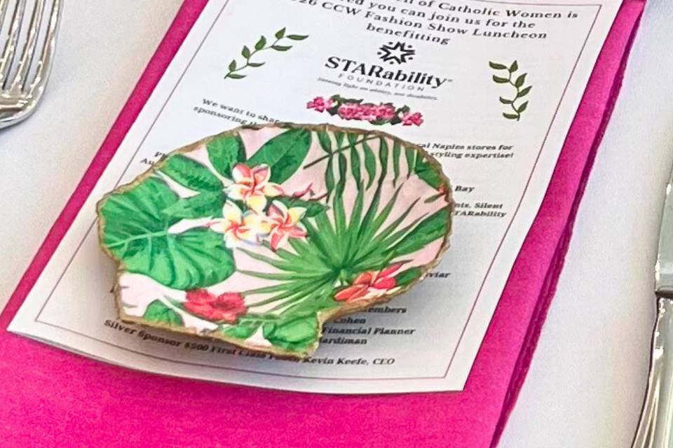 Decoupage Trinket Dish