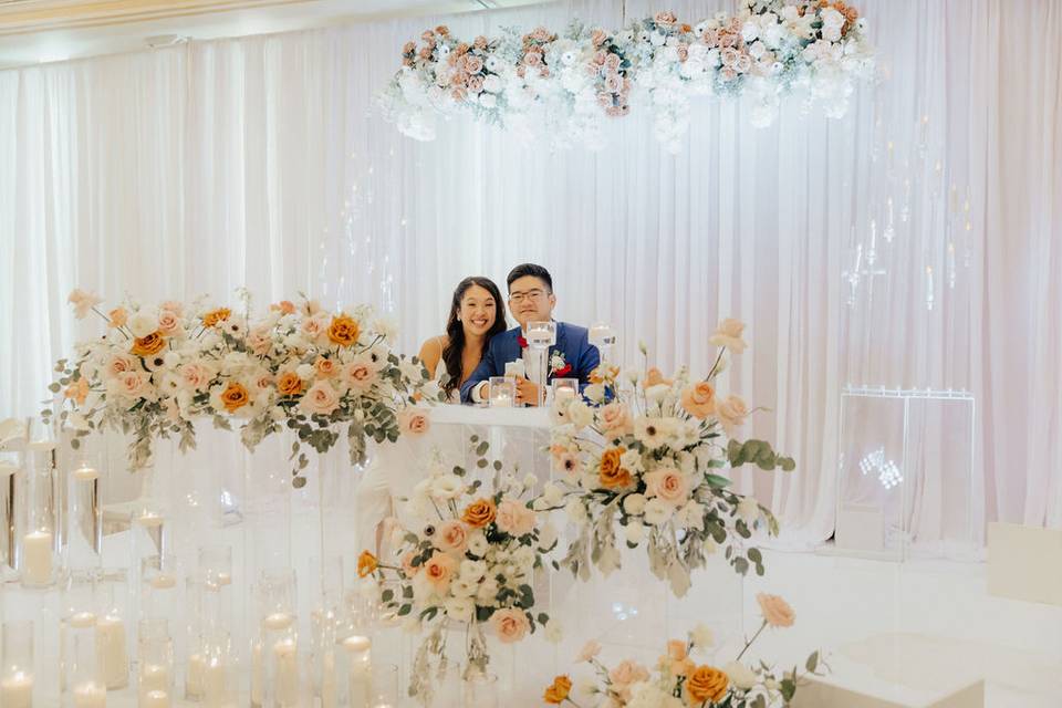 Stunning Sweetheart Table