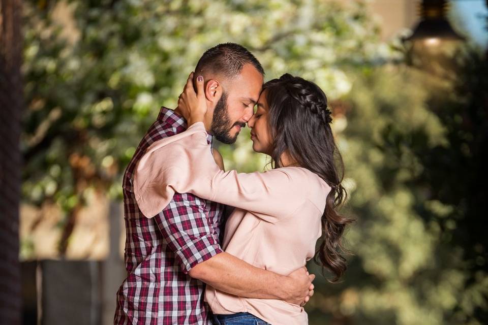 Pick a engagement session location that fits your love