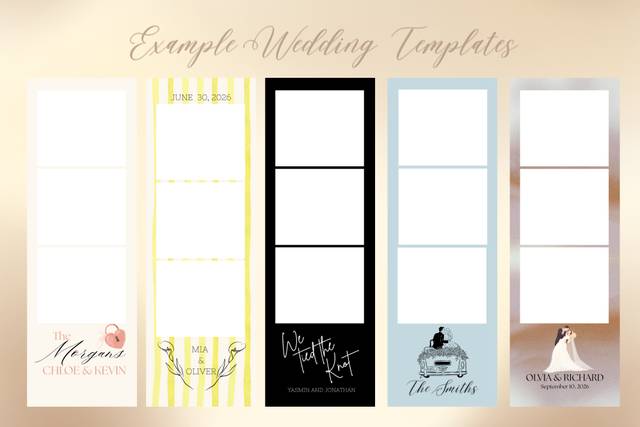 Example Wedding Templates