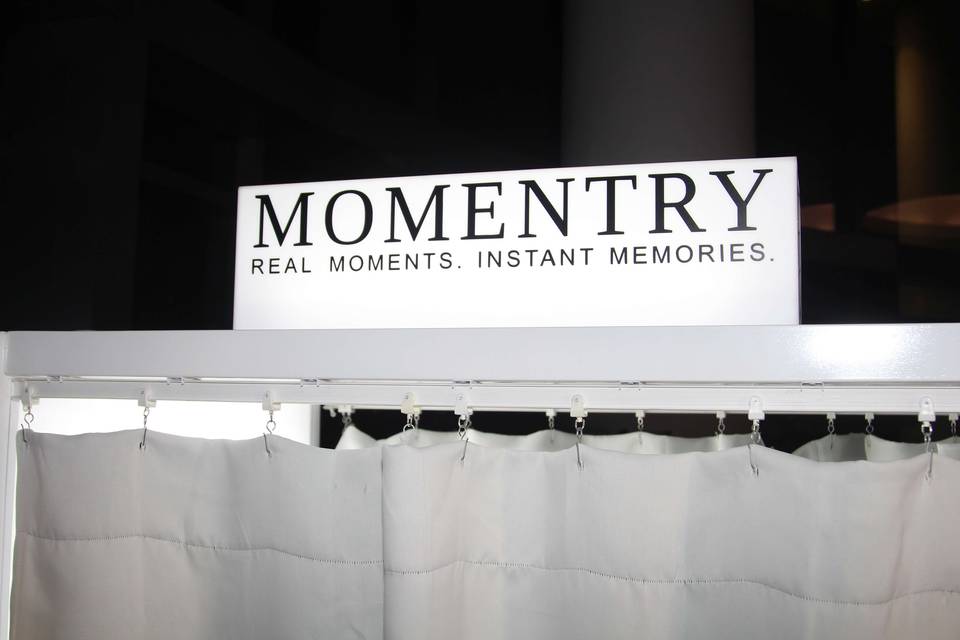 Luxury Illuminated Booth Sign