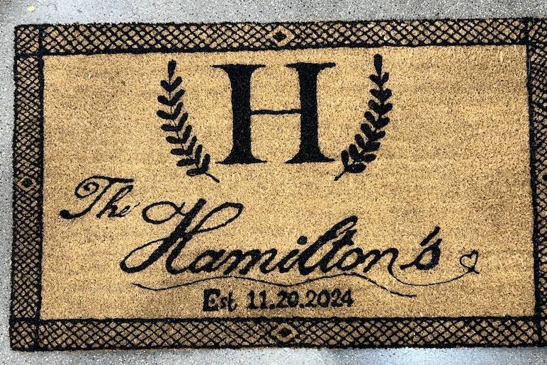 Hand Painted Doormats