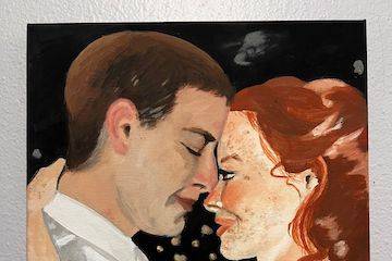 Dancing Live Wedding Paint
