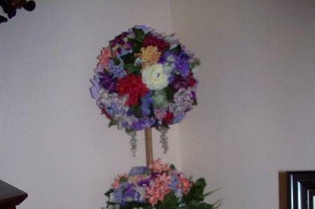 Wall flower decor