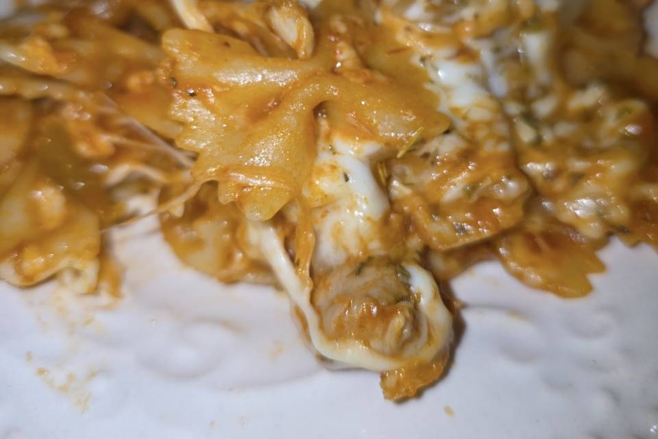 Chicken parmesan pasta