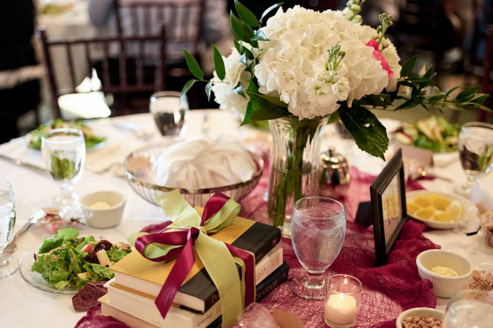 Sample table decor