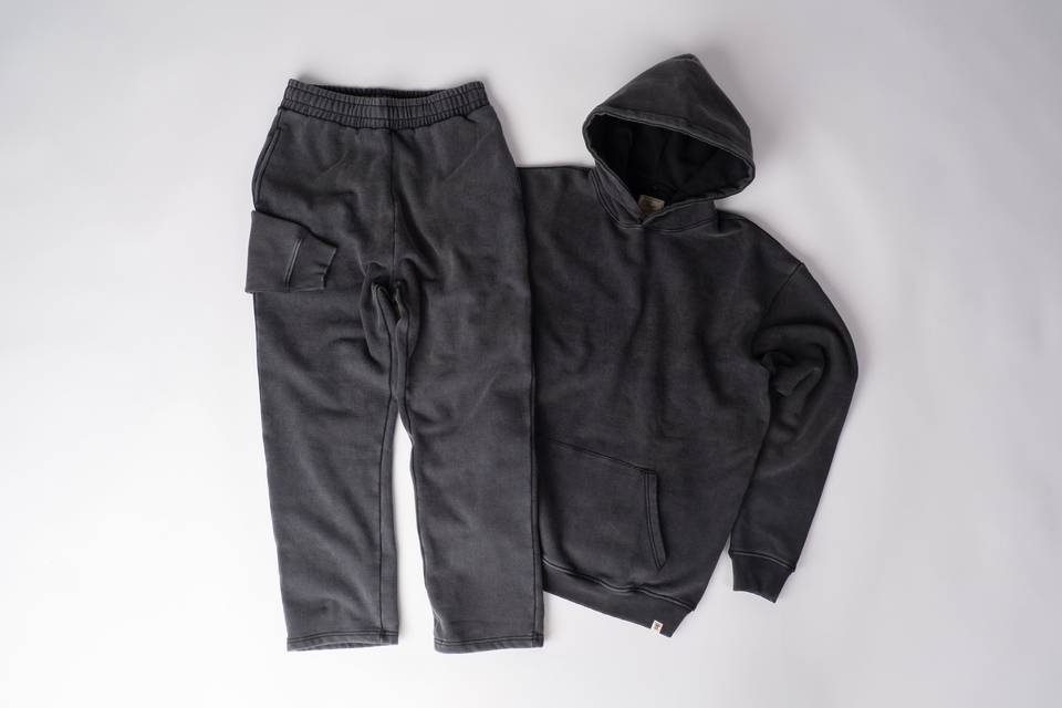 Custom Acid Wash Steel Gray