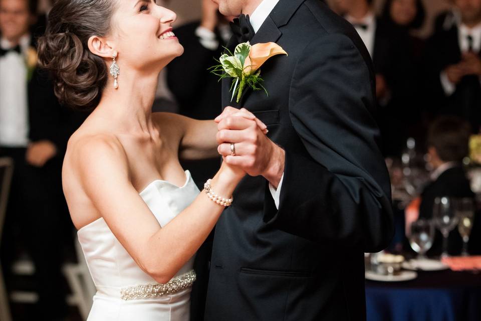 Couple dancing