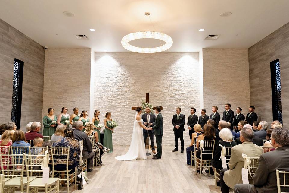 Indoor ceremony