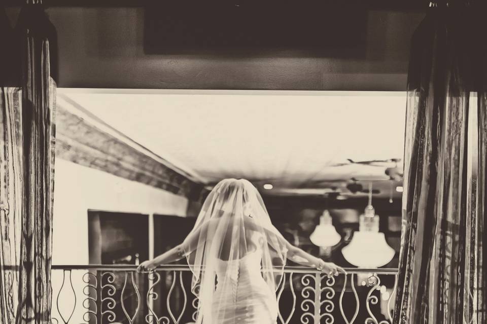 Bride Balcony