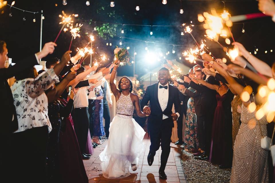 A Bride and Her Ladies