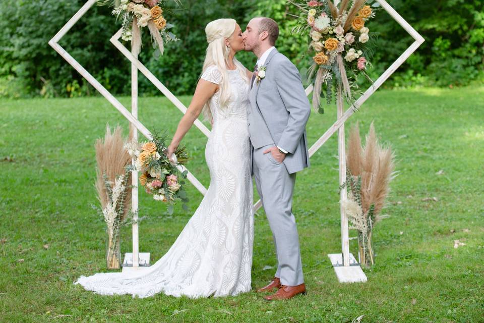 Boho Wedding Arch