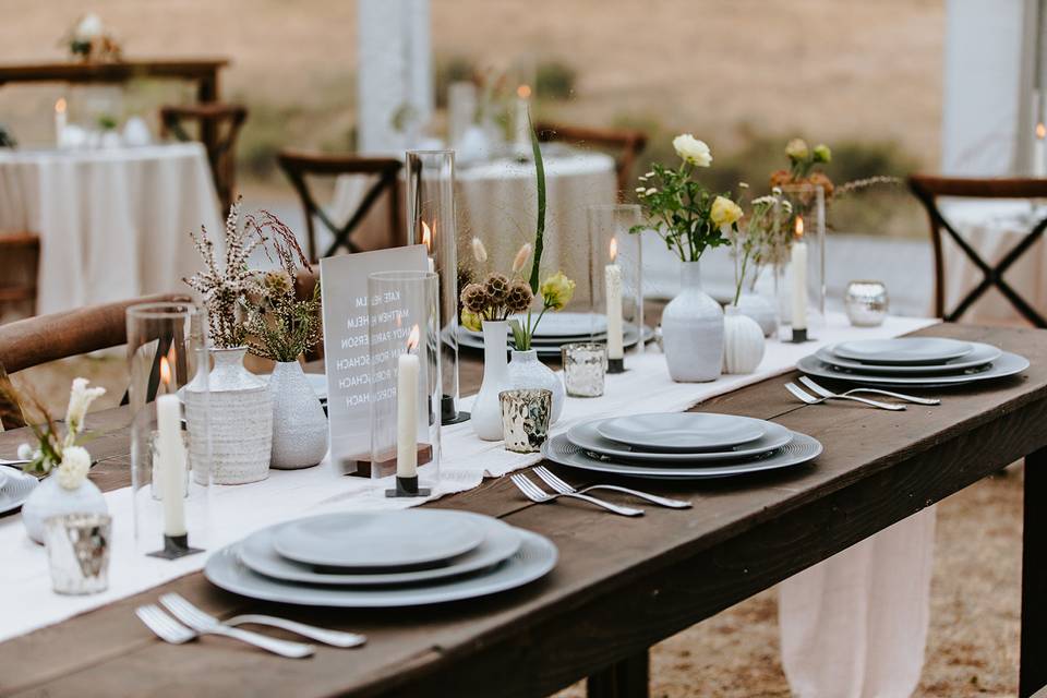 Wedding Tablescape