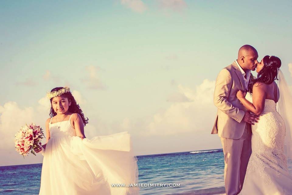 Mario and Monika's beautiful destination wedding at Majestic Elegance in Punta Cana.  What a lovely couple!  Congratulations!