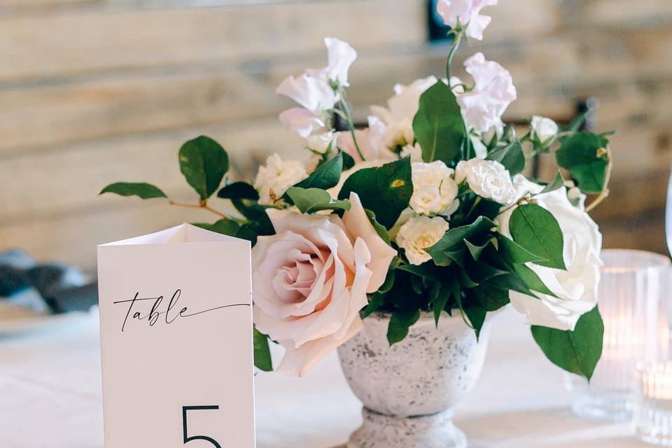 Table florals