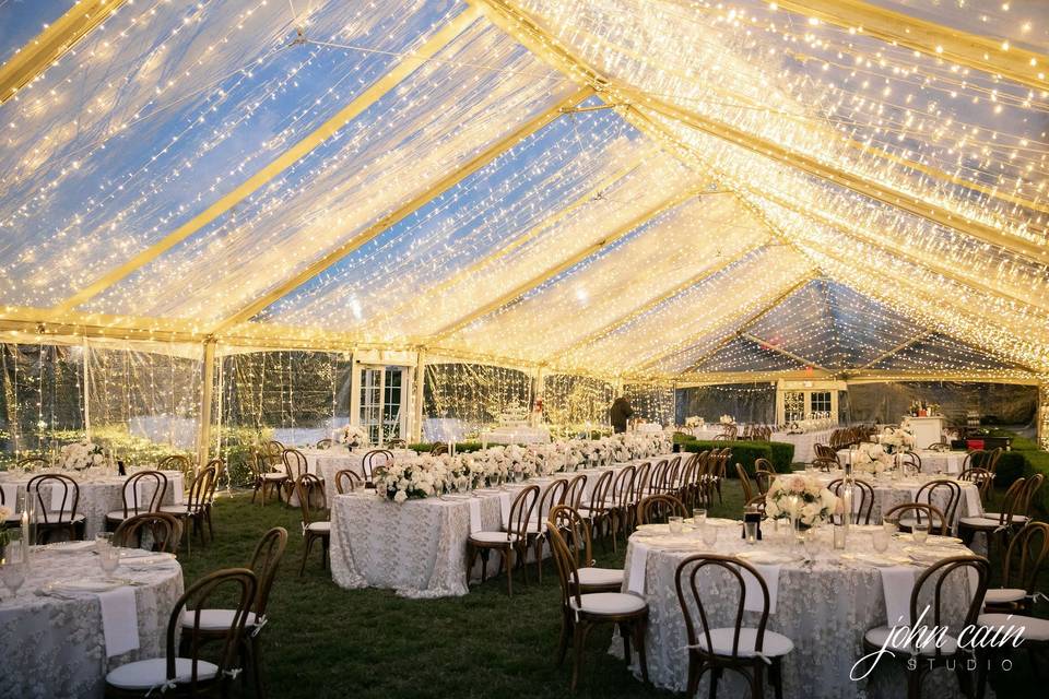 Tent reception